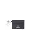 Vivienne Westwood Rectangular Card Holder In Black