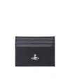 Vivienne Westwood Rectangular Card Holder In Black