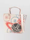 Vivienne Westwood Orb-print Leather Tote Bag