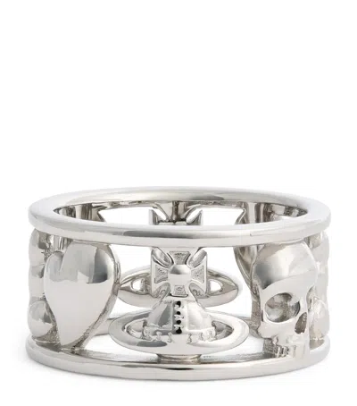 Vivienne Westwood Recycled Silver Leonce Ring