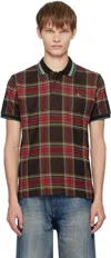 Vivienne Westwood Multicolor Polo Shirt With Orb Decoration On The Chest And All-over Tartan Motif In Cotton Man In Multi