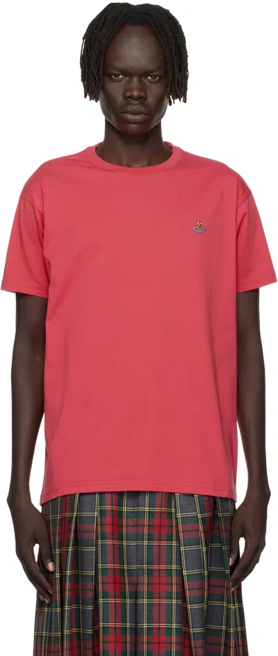 Vivienne Westwood Red Classic Multicolor Orb T-shirt