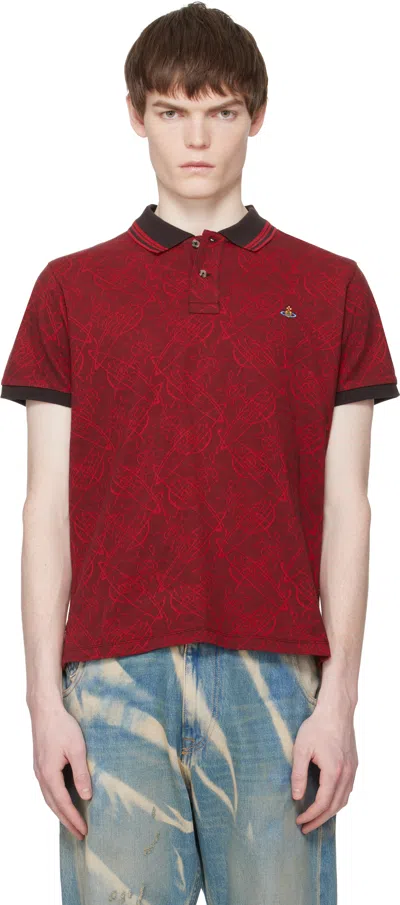Vivienne Westwood Red Classic Polo