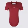 Vivienne Westwood Stylish Short Sleeve Jumpsuit With Round Neckline In Brown