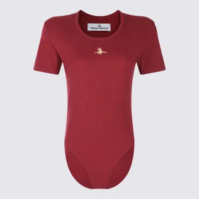 VIVIENNE WESTWOOD RED COTTON BODYSUIT