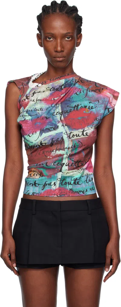Vivienne Westwood Red Hebo T-shirt In Multi