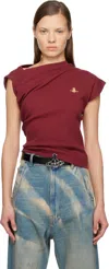Vivienne Westwood Red Hebo Top In Burgundy
