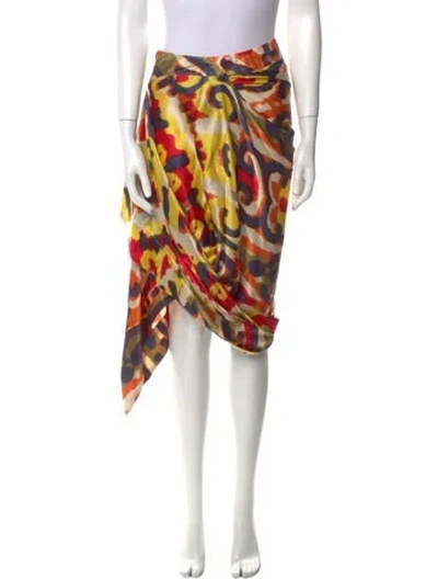 Pre-owned Vivienne Westwood Red Label 2011 Midi Length Skirt In Neutral