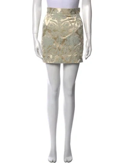 Pre-owned Vivienne Westwood Red Label 2011 Mini Skirt In Neutral