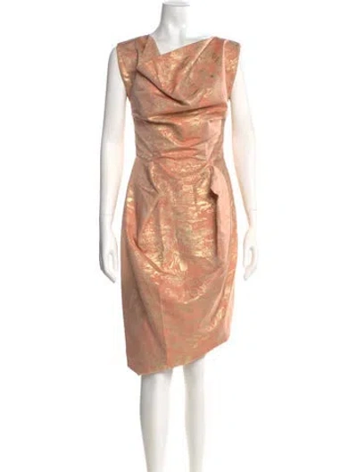 Pre-owned Vivienne Westwood Red Label 2012 Midi Length Dress In Multi