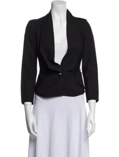 Pre-owned Vivienne Westwood Red Label 2014 Virgin Wool Blazer In Black