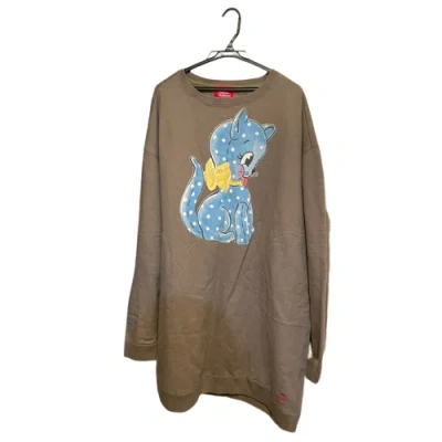 Pre-owned Vivienne Westwood Red Label Spotty Cat Sweatshirt With Tag Dress Japan 202306r