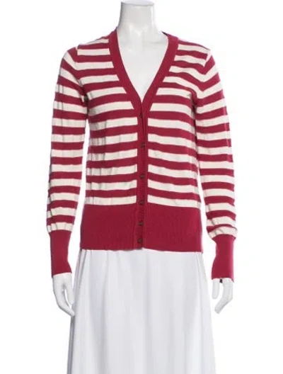 Pre-owned Vivienne Westwood Red Label Striped V-neck Sweater In Multi