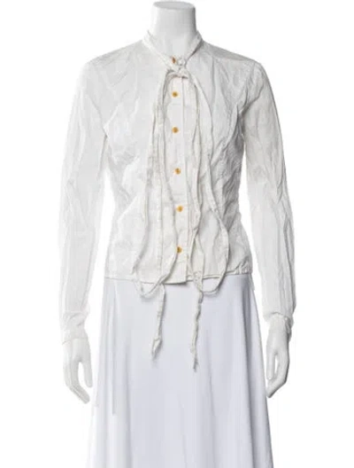 Pre-owned Vivienne Westwood Red Label Vintage 1990's Blouse In White