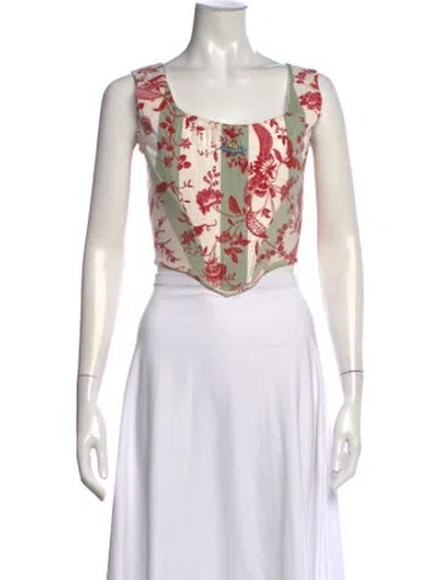 Pre-owned Vivienne Westwood Red Label Vintage 1990's Top In Green