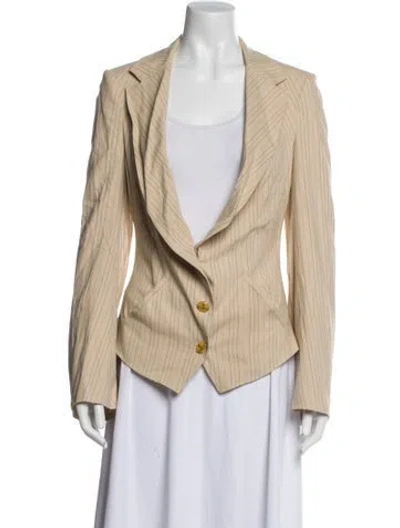 Pre-owned Vivienne Westwood Red Label Vintage 2000's Blazer In Neutral