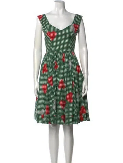 Pre-owned Vivienne Westwood Red Label Vintage Knee-length Dress In Green