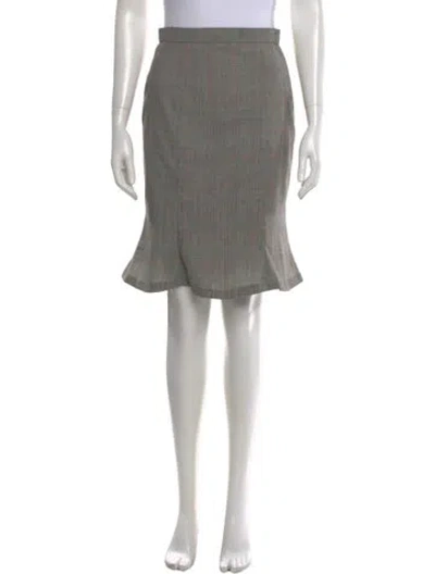 Pre-owned Vivienne Westwood Red Label Vintage Knee-length Skirt In Gray