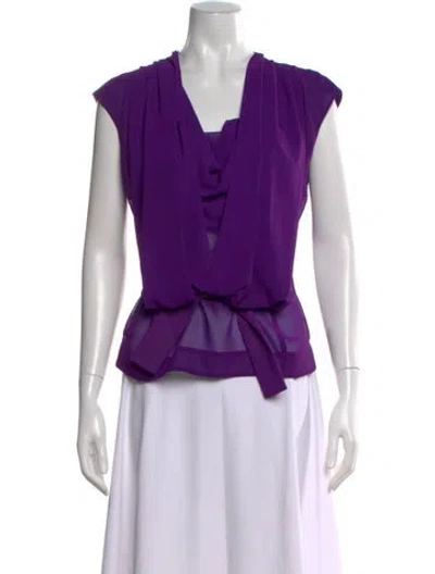 Pre-owned Vivienne Westwood Red Label Vintage Late 2000's - Early 2010's Top In Purple