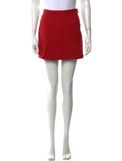 Pre-owned Vivienne Westwood Red Label Vintage Mini Skirt In Red
