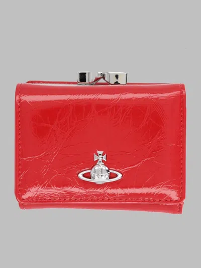 Vivienne Westwood Red Mini Wallet For Women