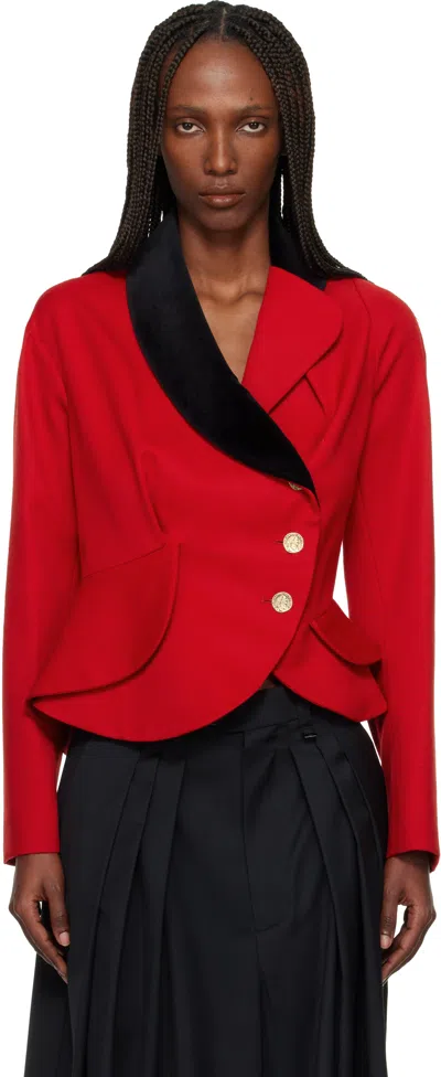Vivienne Westwood Red Stormy Blazer