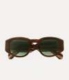 Vivienne Westwood Reed Sunglasses Brown Acetate Men In Brown