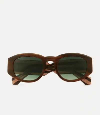 Vivienne Westwood Reed Sunglasses Brown Acetate Men