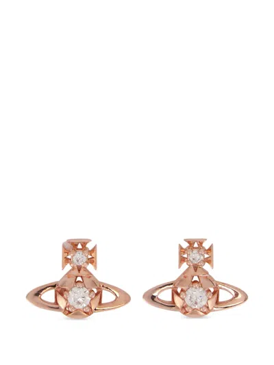 Vivienne Westwood Reina Earrings In Pink