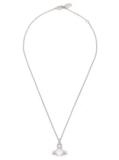 Vivienne Westwood Reina Jewelry Silver In Purple