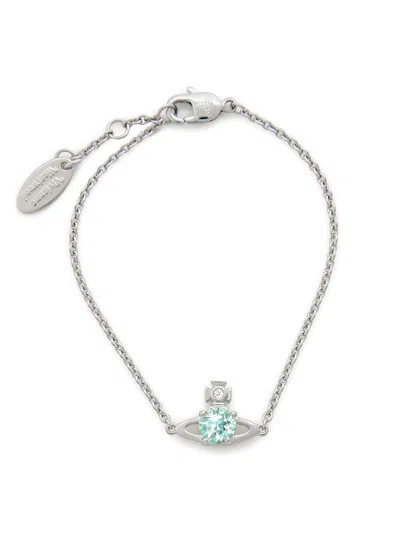 Vivienne Westwood Reina Orb Bracelet In Silver