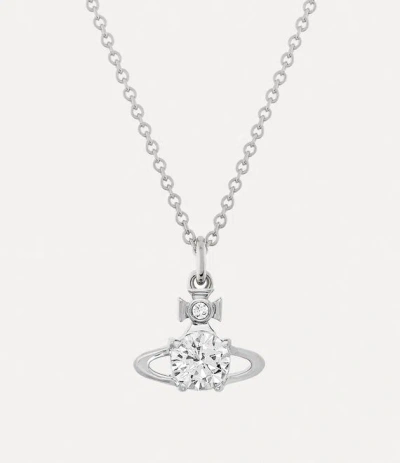 Vivienne Westwood Reina Pendant Silver Zirconia Women