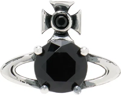 Vivienne Westwood Reina Single Stud Earring In Pattern