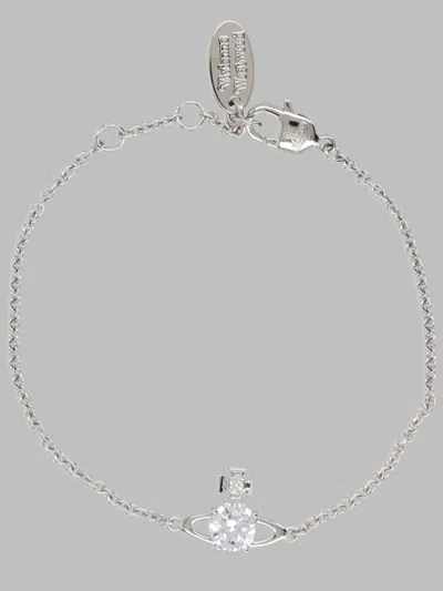 Vivienne Westwood Reina Small Bracelet In Silver