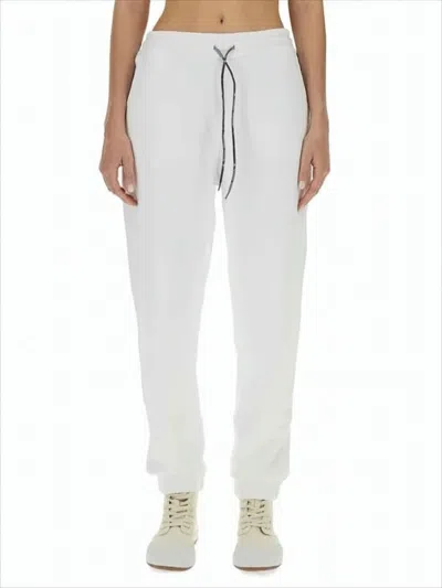 Vivienne Westwood Relaxed-fit Jogger Pants With Adjustable Drawstring Waist In White