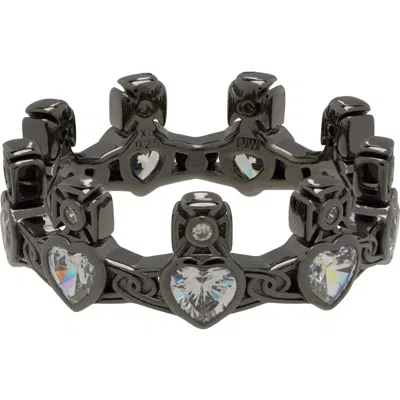 Vivienne Westwood Renatta Ring In Gray