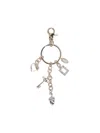 Vivienne Westwood Rhinestone Keyring In Gold