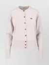 Vivienne Westwood Ribbed Crewneck Knitwear Long Sleeves In Neutral