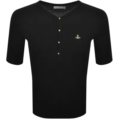 Vivienne Westwood White Sailor Henry Shirt In Black