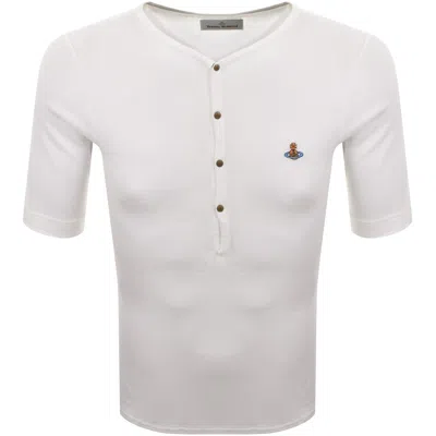 Vivienne Westwood Ribbed T Shirt White