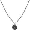 Vivienne Westwood Richmond Pendant Gunmetal In Silver