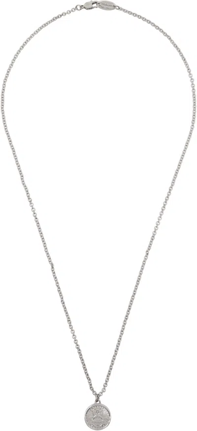 Vivienne Westwood Richmond Pendant Necklace In Gray