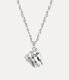 Vivienne Westwood Rima Necklace Silver Brass Women In Silver