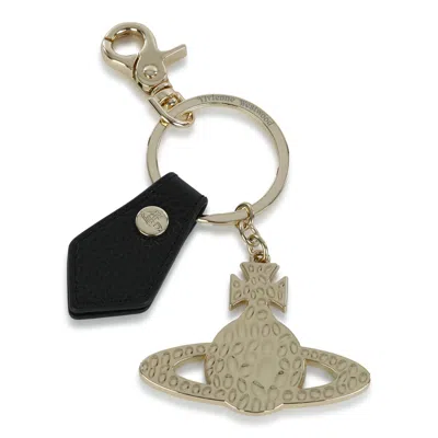 Vivienne Westwood Ring Key Chain In Nude
