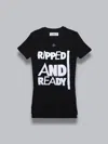 Vivienne Westwood Ripped & Ready Peru' T-shirt - Black In Black