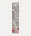 Vivienne Westwood Ripped And Ready Scarf Black Ripped And Ready Unisex In Black