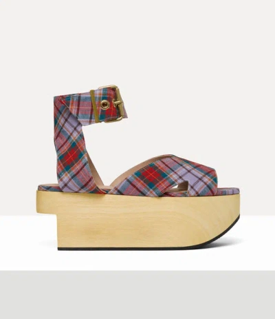 Vivienne Westwood Rocking Horse Pagan Sandal Louth Tartan Multi 3-36 Unisex