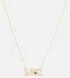 Vivienne Westwood Roderica Crystal-embellished Necklace In Gold