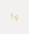 Vivienne Westwood Ronda Earrings Gold Swarovski Crystals Women In Gold