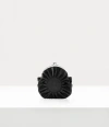 Vivienne Westwood Rosie Circle Frame Crossbody Bag Nappa Leather Black-inj-orb In Black-inj-orb